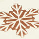 Elegant Flat Note Cards with Engraved Snowflake Image 3 of 3